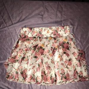 Floral skirt! Brand new never worn